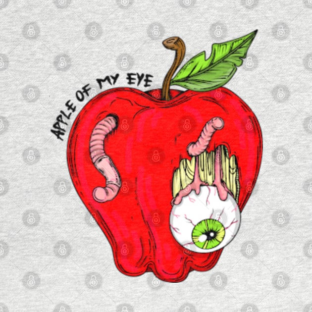 Apple of my eye by Eyeballkid-